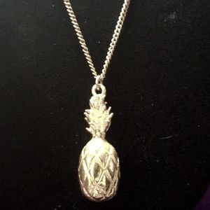 Gold Pineapple Necklace and Chain